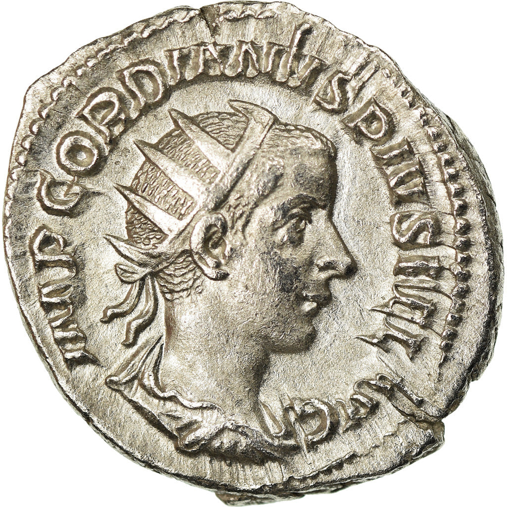 Coin, Gordian III, Antoninianus, 239-240, Rome, AU(55-58), Silver, RIC:70