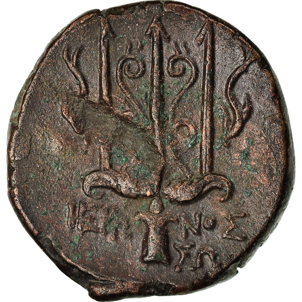 Coin, Sicily, Syracuse, Hieron II, Bronze Æ, 263-218 BC, EF(40-45), Bronze
