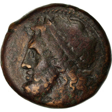 Coin, Sicily, Syracuse, Hieron II, Bronze Æ, 263-218 BC, VF(30-35), Bronze