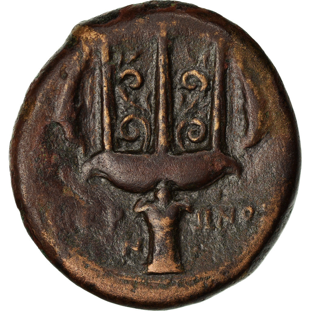 Coin, Sicily, Syracuse, Hieron II, Bronze Æ, 263-218 BC, VF(30-35), Bronze