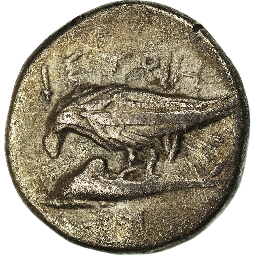 Coin, Thrace, Istros, Drachm, 313-280 BC, EF(40-45), Silver, HGC:3-1802