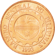 PHILIPPINES, Sentimo, 2007, KM #273, MS(63), Copper Plated Steel, 15.5, 1.97