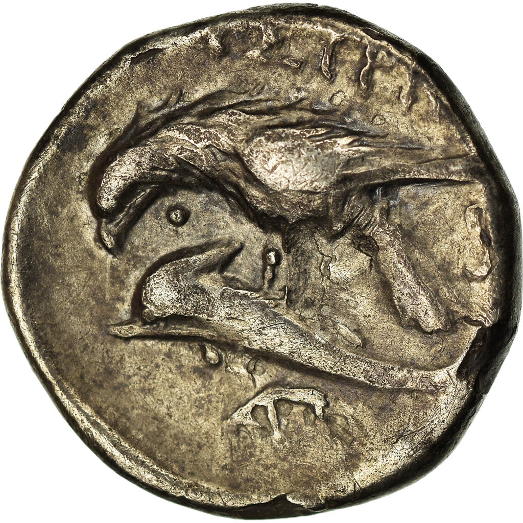 Coin, Thrace, Istros, Drachm, 313-280 BC, EF(40-45), Silver, HGC:3-1802