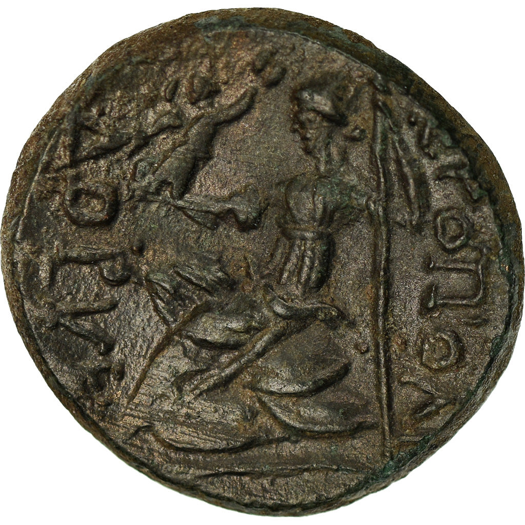 Coin, Phrygia, Hierapolis, Bronze Æ, 12 BC - 14 AD, AU(50-53), Bronze