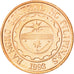 Coin, Philippines, 10 Sentimos, 2005, MS(63), Copper Plated Steel, KM:270.1