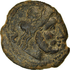 Coin, Spain, Carteia, Semis, Ist century BC, VF(30-35), Bronze