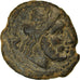 Coin, Spain, Carteia, Semis, Ist century BC, VF(30-35), Bronze