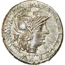 Coin, Acilia, Denarius, 130 BC, Rome, MS(60-62), Silver, Crawford:255/1