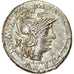 Coin, Acilia, Denarius, 130 BC, Rome, MS(60-62), Silver, Crawford:255/1