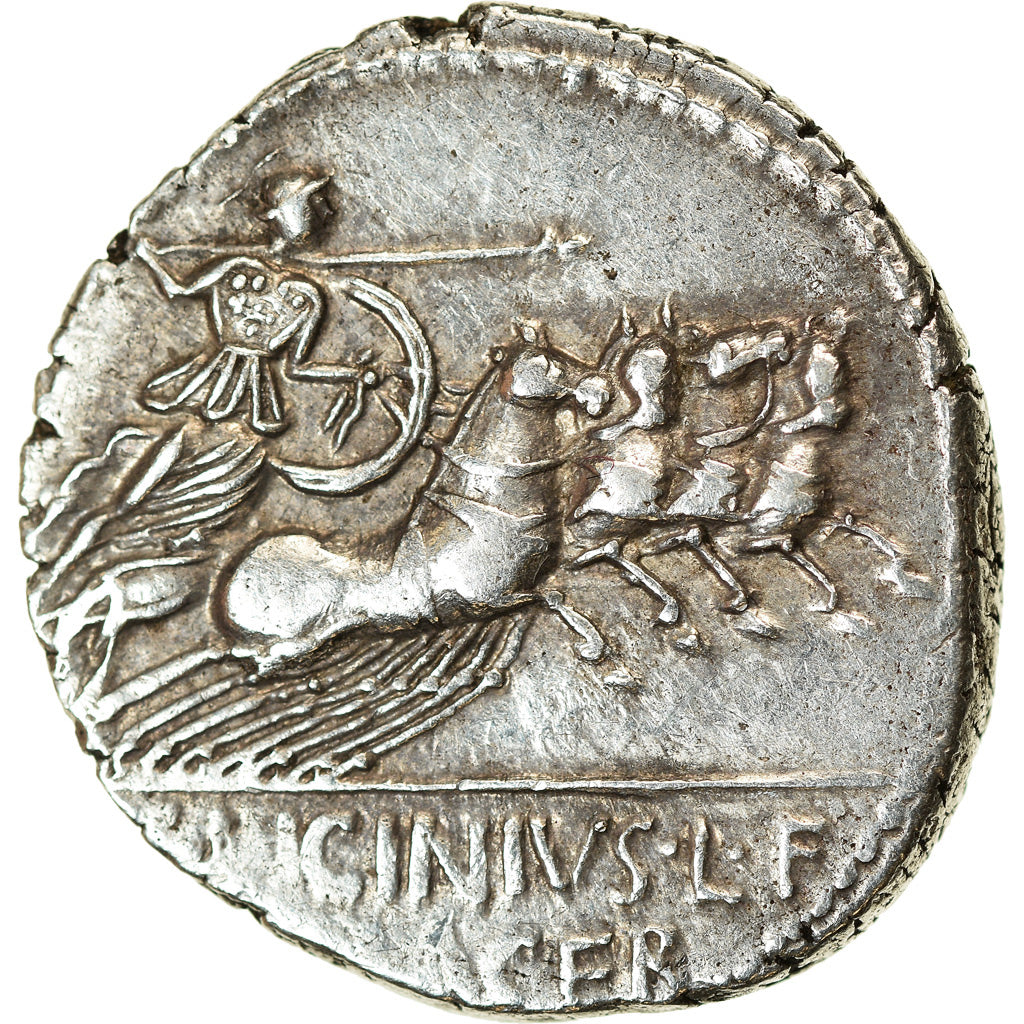 Coin, Licinia, Denarius, 84 BC, Rome, AU(55-58), Silver, Crawford:354/1