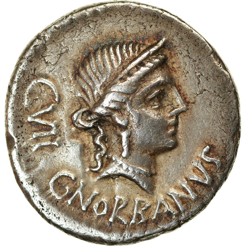 Coin, Norbana, Denarius, 83 BC, Rome, AU(55-58), Silver, Crawford:357/1b
