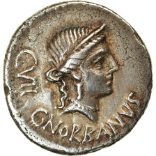 Coin, Norbana, Denarius, 83 BC, Rome, AU(55-58), Silver, Crawford:357/1b