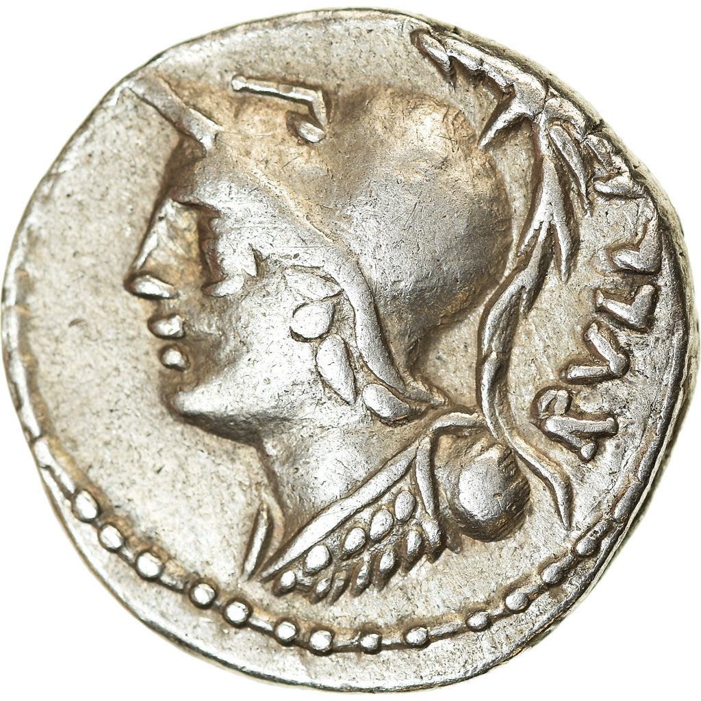 Coin, Servilia, Denarius, 100 BC, Rome, EF(40-45), Silver, Crawford:328/1