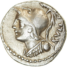 Coin, Servilia, Denarius, 100 BC, Rome, EF(40-45), Silver, Crawford:328/1