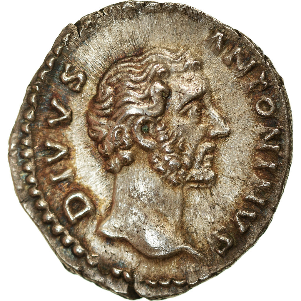 Coin, Divus Antoninus Pius, Denarius, 161, Rome, MS(60-62), Silver, RIC:431