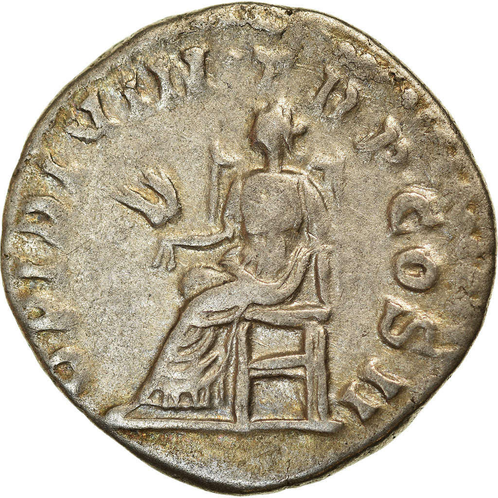Coin, Pertinax, Denarius, 193, Rome, AU(50-53), Silver, RIC:8a