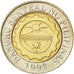 Coin, Philippines, 10 Piso, 2006, MS(63), Bi-Metallic, KM:278