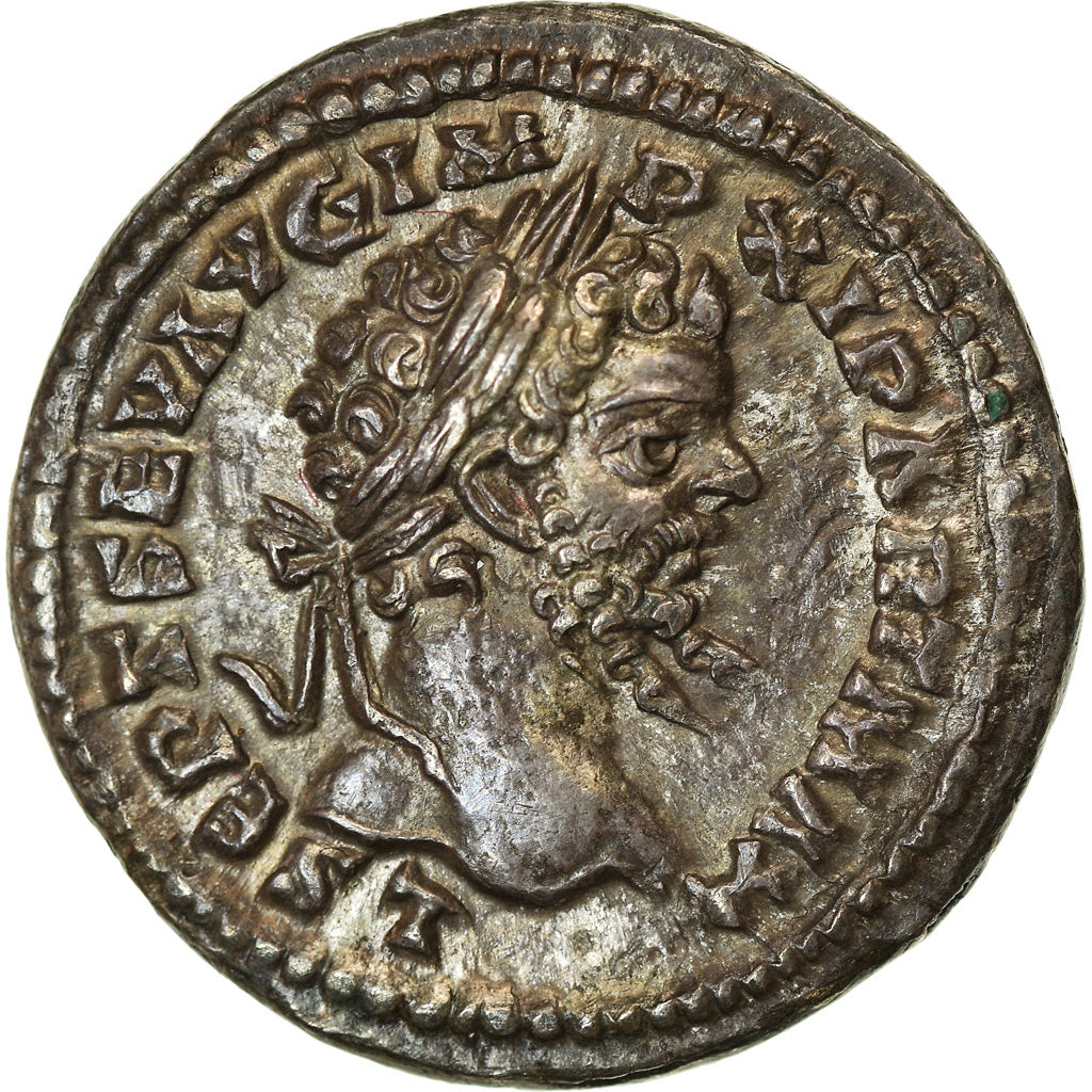 Moneda, Septimius Severus, Denarius, 198-200, Laodicea, SC, Plata, RIC:503