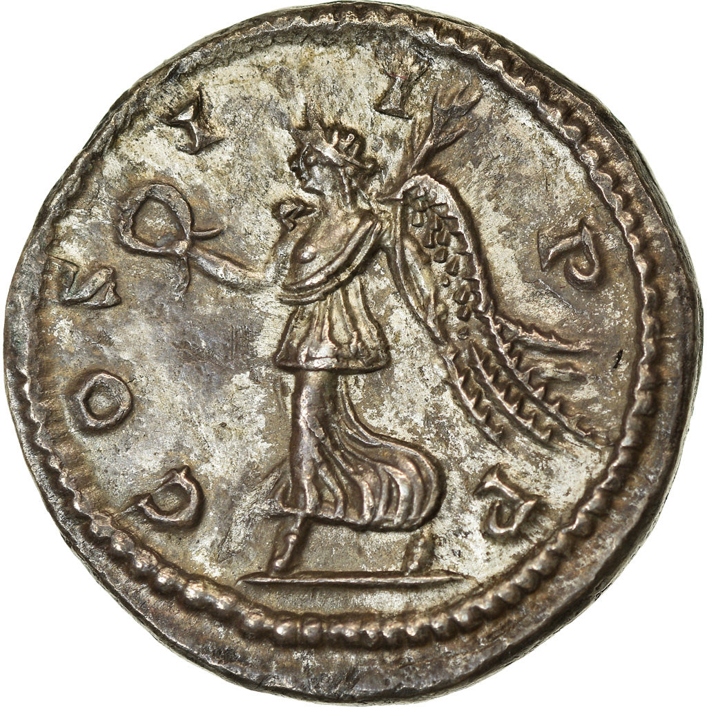 Moneda, Septimius Severus, Denarius, 198-200, Laodicea, SC, Plata, RIC:503