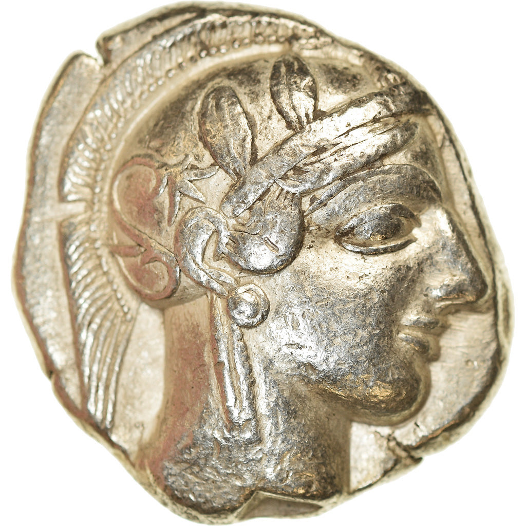 Coin, Attica, Athens, Tetradrachm, 454-404 BC, Athens, EF(40-45), Silver