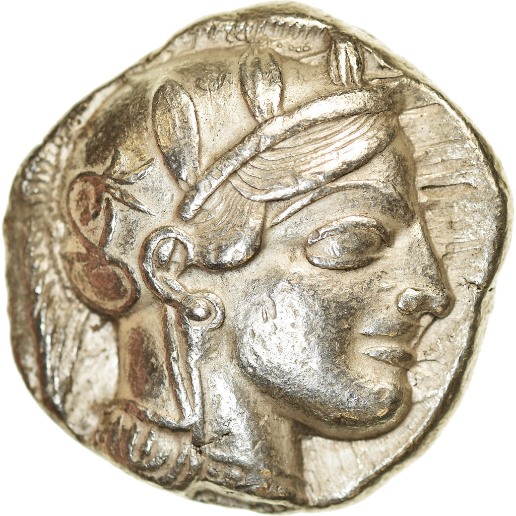 Coin, Attica, Athens, Tetradrachm, 454-404 BC, Athens, EF(40-45), Silver
