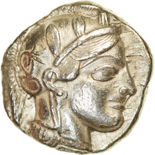 Coin, Attica, Athens, Tetradrachm, 454-404 BC, Athens, EF(40-45), Silver
