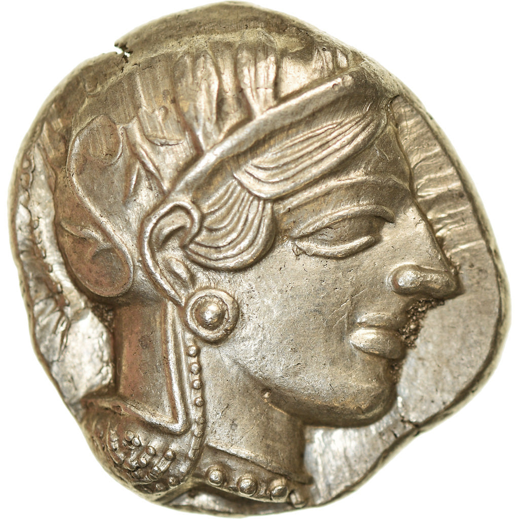 Coin, Attica, Athens, Tetradrachm, 454-404 BC, Athens, MS(60-62), Silver