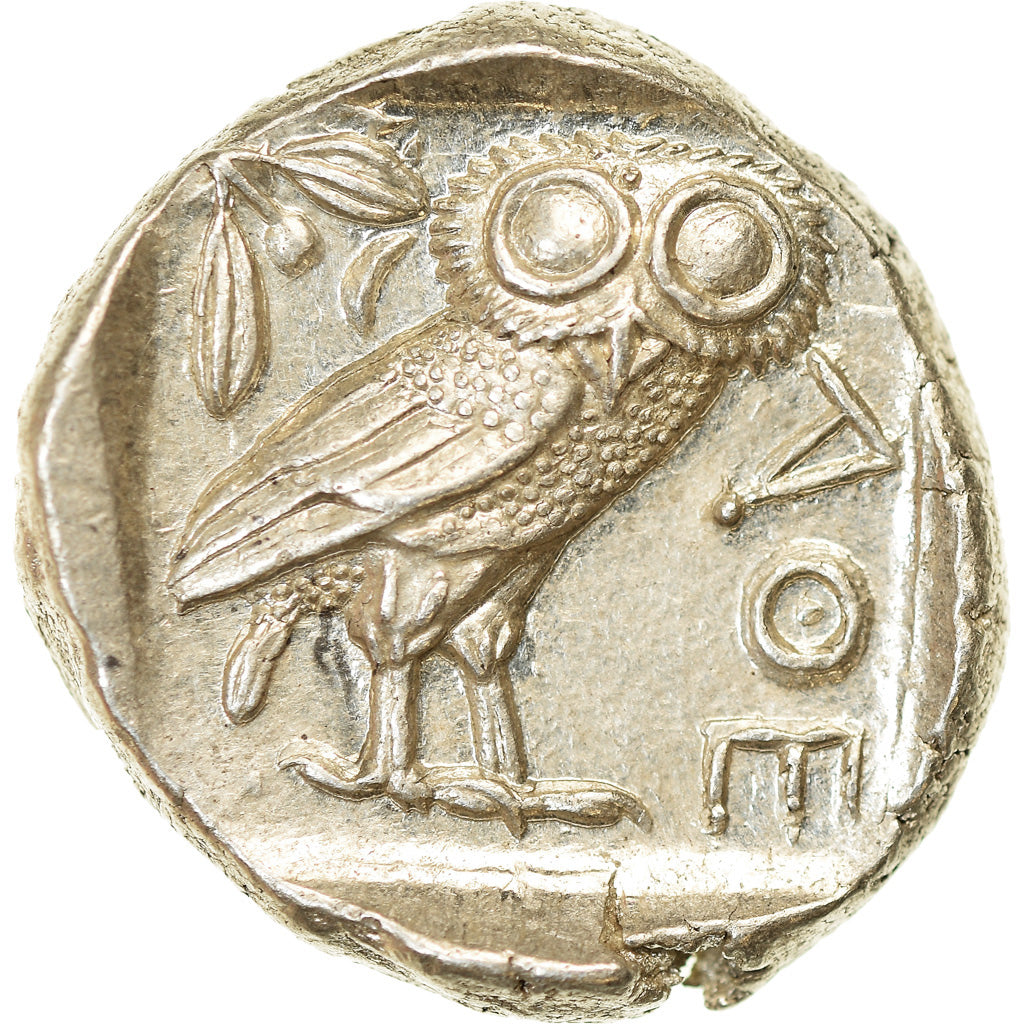 Coin, Attica, Athens, Tetradrachm, 454-404 BC, Athens, MS(63), Silver