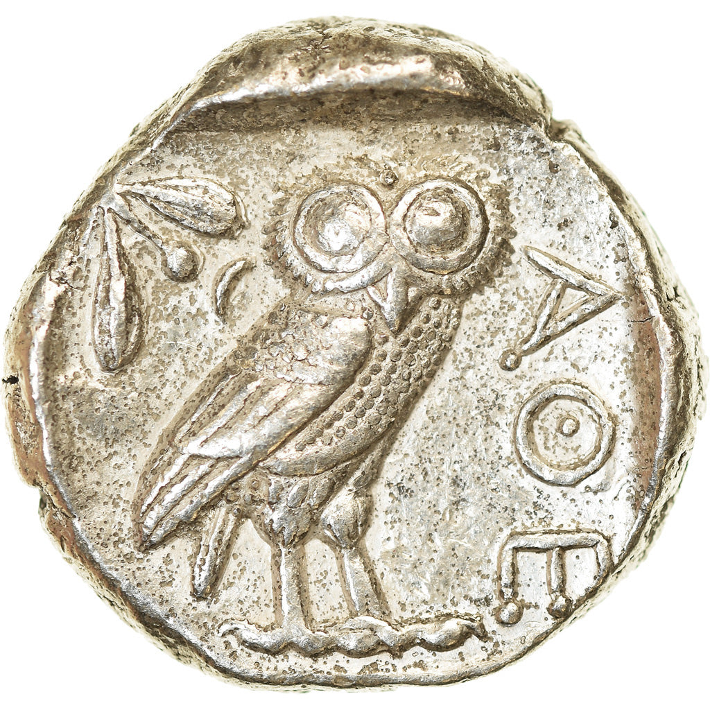 Coin, Attica, Athens, Tetradrachm, 454-404 BC, Athens, EF(40-45), Silver