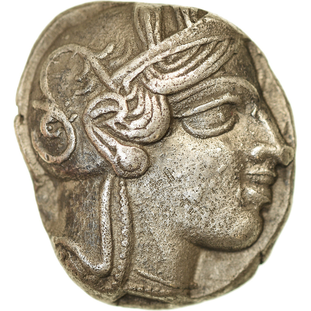 Coin, Attica, Athens, Tetradrachm, 454-404 BC, Athens, EF(40-45), Silver