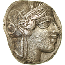 Coin, Attica, Athens, Tetradrachm, 454-404 BC, Athens, EF(40-45), Silver