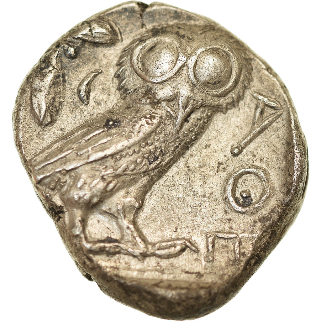 Coin, Attica, Athens, Tetradrachm, 454-404 BC, Athens, EF(40-45), Silver