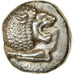 Munten, Ionië, Miletos, Diobol, 520-450 BC, PR, Zilver, SNG-Cop:953