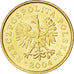 Coin, Poland, 2 Grosze, 2004, MS(63), Brass, KM:277