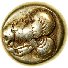 Coin, Lesbos, Mytilene, Hekte, 412-378 BC, EF(40-45), Electrum, HGC:6-989