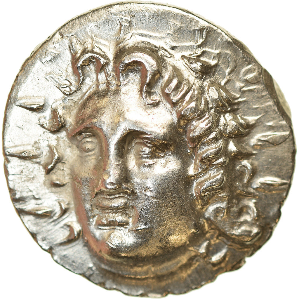 Coin, Islands off Caria, Rhodes, Drachm, 88/42 BC - AD 14, AU(55-58), Silver
