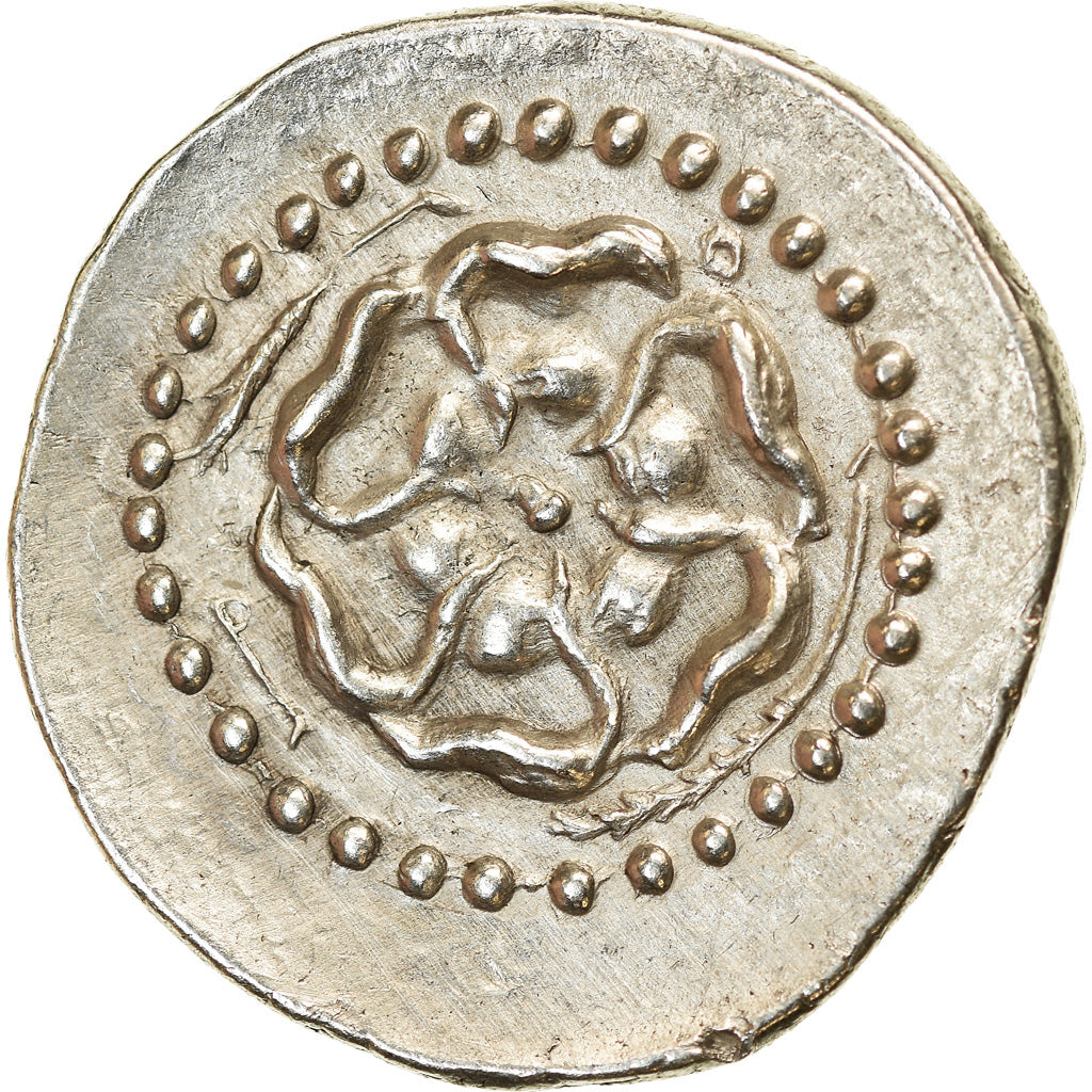 Coin, Islands off Caria, Rhodes, Drachm, 88/42 BC - AD 14, AU(55-58), Silver