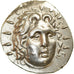 Coin, Islands off Caria, Rhodes, Drachm, 88/42 BC - AD 14, AU(55-58), Silver