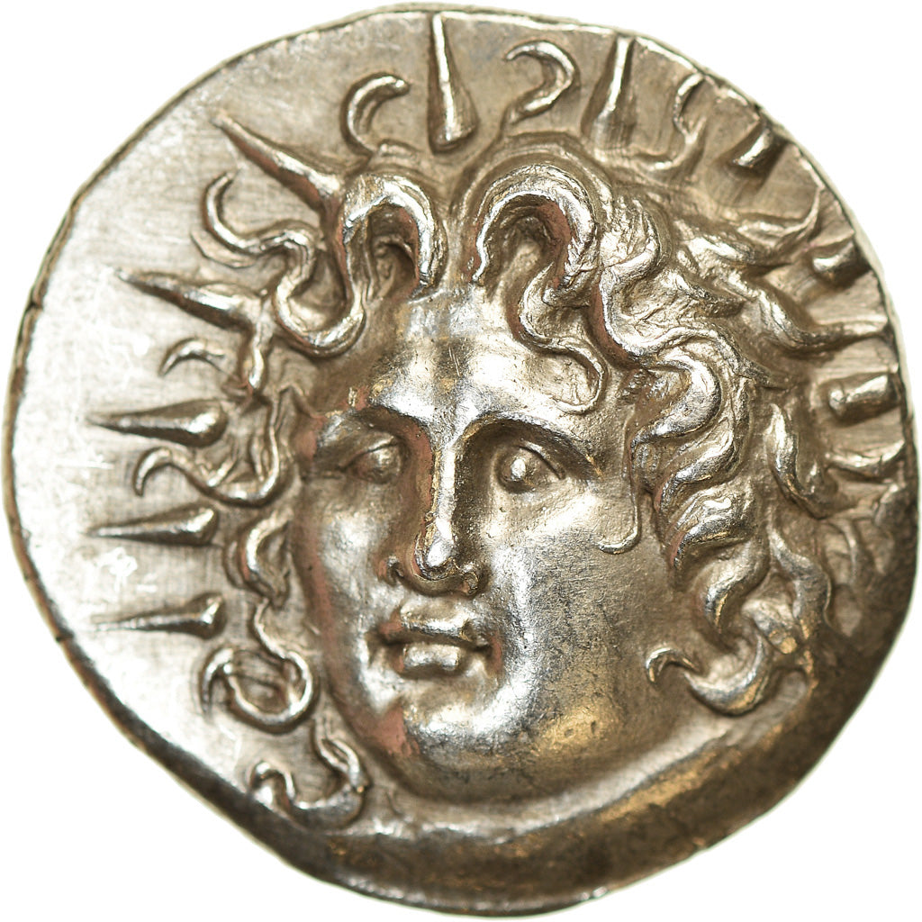Coin, Islands off Caria, Rhodes, Drachm, 88/42 BC - AD 14, MS(60-62), Silver