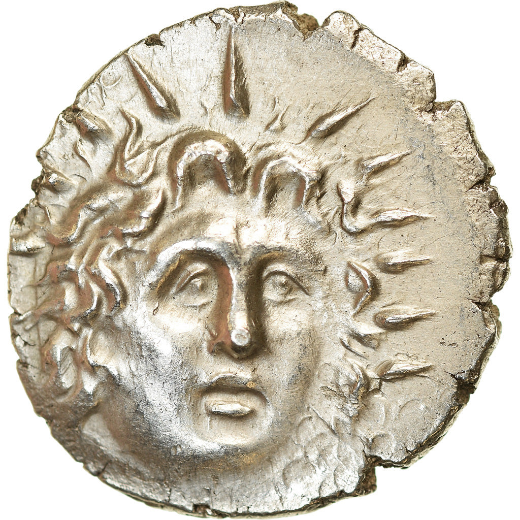 Coin, Islands off Caria, Rhodes, Drachm, 88/42 BC - AD 14, MS(60-62), Silver