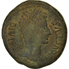 Moneta, Spain, Augustus, As, 27 BC- AD 14, Bilbilis, MB+, Bronzo