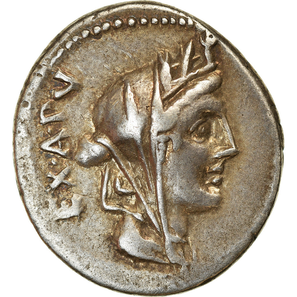 Coin, Fabia, Denarius, 102 BC, Rome, AU(50-53), Silver, Crawford:322/1b