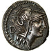 Moneda, Junia, Denarius, 91 BC, Rome, EBC+, Plata, Crawford:337/3