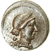 Moneda, Julius Caesar, Denarius, 46-45 BC, EBC, Plata, Crawford:468/1