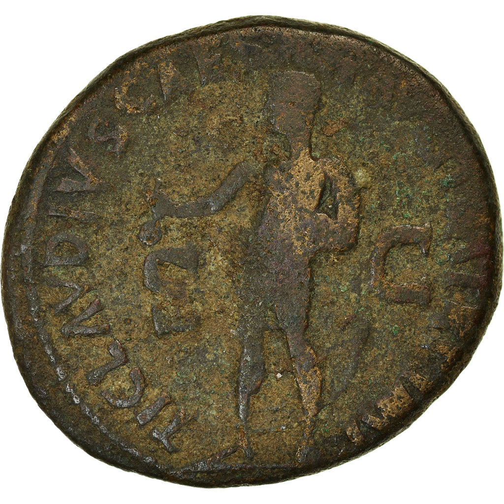 Coin, Antonia, Dupondius, 50-54, Rome, VF(20-25), Bronze, RIC:104