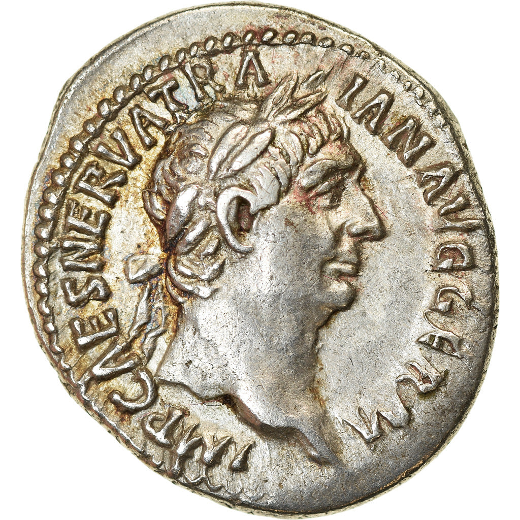 Coin, Trajan, Denarius, 98-99, Rome, AU(55-58), Silver, RIC:2