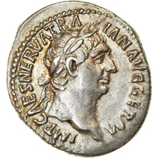 Coin, Trajan, Denarius, 98-99, Rome, AU(55-58), Silver, RIC:2