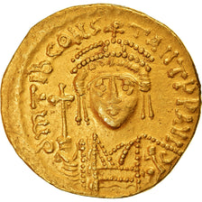 Moneta, Tiberius II Constantine, Solidus, 578-582, Constantinople, BB+, Oro