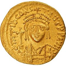 Moneda, Tiberius II Constantine, Solidus, 578-582, Constantinople, MBC+, Oro