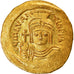 Coin, Maurice Tiberius, Solidus, 583-602, Constantinople, MS(60-62), Gold